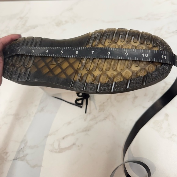 New Dr. Martens Zavala Combat Boots in White Size 9 - Picture 9 of 9